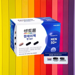 원데이팩 맨50+ 실버 멀티 비타민 미네랄 30정X1박스