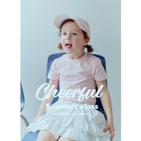 하이디크롭티셔츠(핑크)