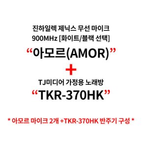 태진 TKR-370HK 가정용 반주기 + 진하일렉 제닉스 아모르 무선마이크