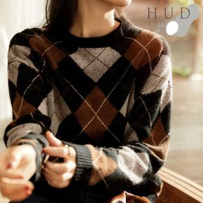 로니 아가일 다이아 니트_P328797377
