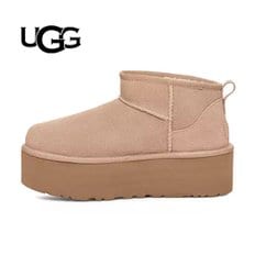 어그 UGG 클래식 울트라 미니 플랫폼 W 샌드 (1135092-SAN)