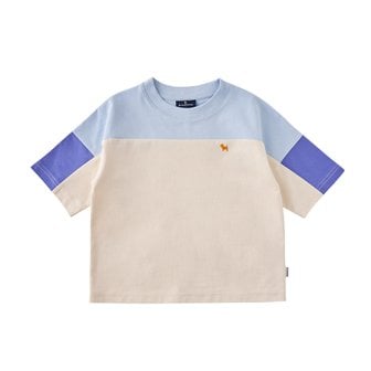 블루독 [여주점] [오프라벨 여주점] 블루독 (SK) 컬러블럭 7부 티셔츠 (25135-331-02)