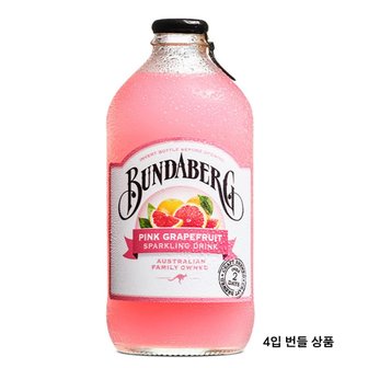 신세계 규격 분다버그 핑크자몽 375ml*4입