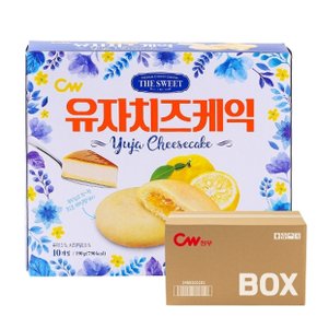 청우 유자 치즈케익 190g 10입