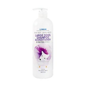 포켄스 중대형견전용 샴푸린스 1000ml