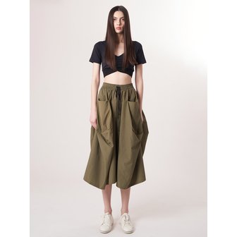 애스플래폼 AW52PT36 테크플레어 팬츠_카키