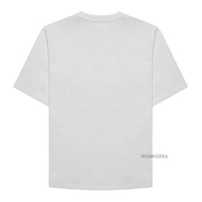 [난가] SS25 남성 프레임 로고 티셔츠 N2500 1M509 A WHT