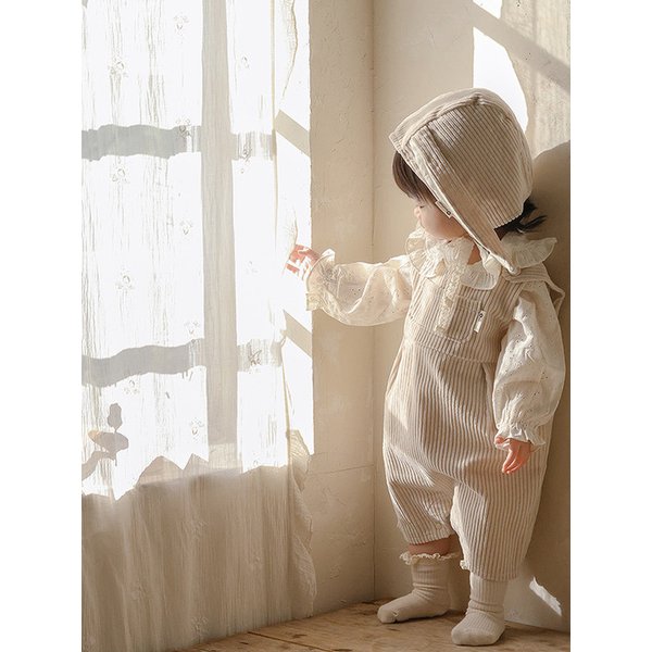 따스한 우리아가 - 멜빵 베이비 바디슈트