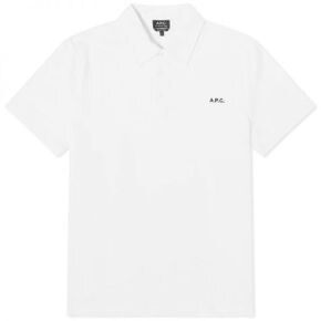 A.P.C. 아페쎄 Carter 로고 폴로 - 화이트 COGWZ-H26342-AAB