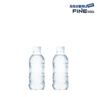  지리산 물하나 ECO 무라벨 생수 330ml 80병