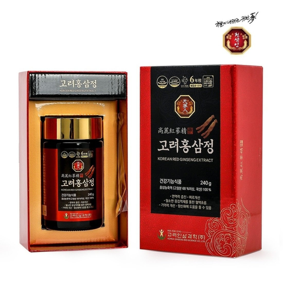 고려홍삼정 6년근 홍삼농축액 100% 진세노사이드 5mg, 믿고 사는 즐거움 SSG.COM