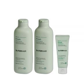 DR.FORHAIR 피토프레시 샴푸 500mlx2 + 70ml