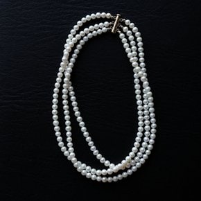 3 pearl necklace (2024fw28)