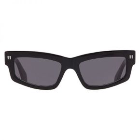 Off-White MIRAMAR 다크그레이 렉탱귤러 유니섹스 공용 선글라스 OERI135 1007 54