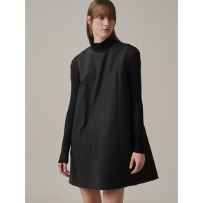 24FW A-line dress_black