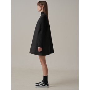 24FW A-line dress_black