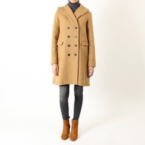 까르벵 더블 브레스티드 코트 1062M502A 크래프트 CARVEN DOUBLE BREASTED COAT