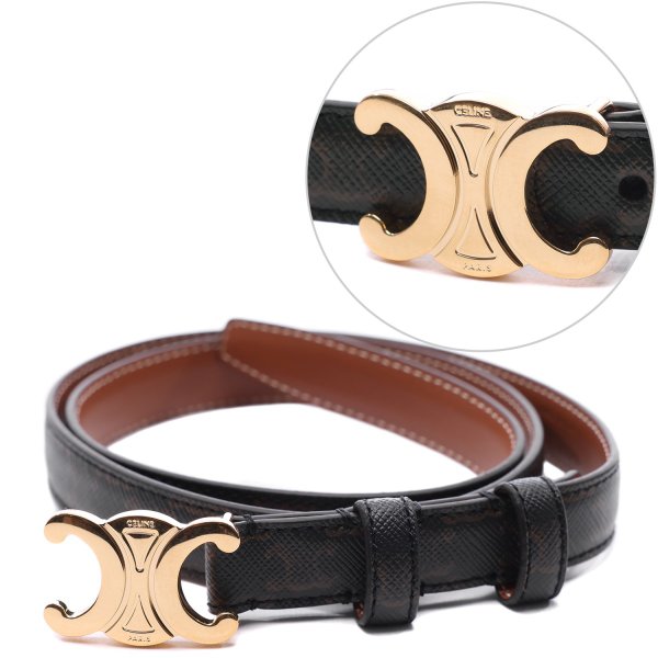 [부산점] 26SS 여성 스몰 트리옹프 벨트 (45AX62AH4 04LU 26S)