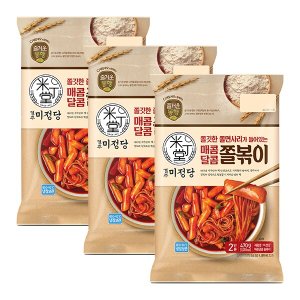 신세계라이브쇼핑 즐거운동행 미정당 쫄볶이 470G/3개