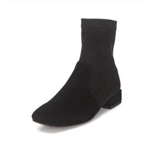 [파주점] [바바라] 스웨이드 데일리 여성스판부츠 3cm (BBD857BK)