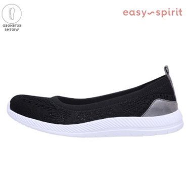 EASY SPIRIT [easy~spirit]이지스피릿 여성 New S/S 20 컴포트 플랫 니트 글리츠 W9SGLIT0S11ES 블랙