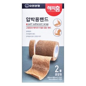 유한양행 해피홈 압박용 밴드 혼합형 2롤 X 1개