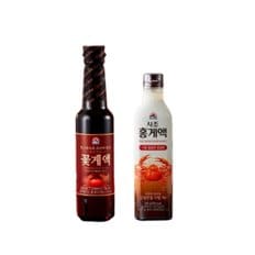 사조 프리미엄 꽃게액550ml + 홍게액 500ml 무료배송