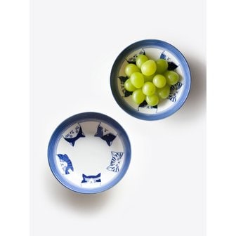 니코트 [1+1] 니코트 큐티네코 볼접시 13.5cm MADE IN JAPAN