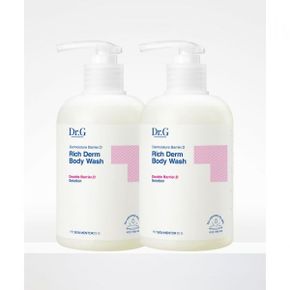 더모이스처 배리어D 리치덤 바디워시 400mLX2개 FREE