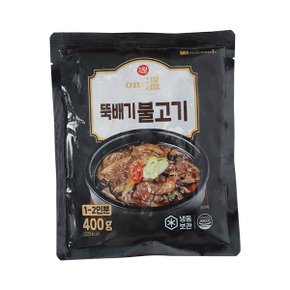 on:溫 뚝배기불고기 냉동탕 400g x 5개
