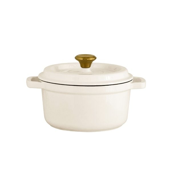 크림 무쇠 주물냄비 20cm