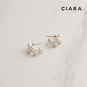 CIARA 16K Siracusa 믹스드 진주 귀걸이(GoldPlated)