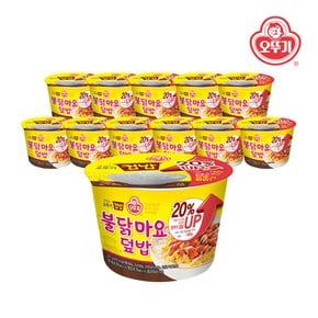맛있는 오뚜기 컵밥 불닭마요덮밥(증량) 277g x 12개(1박스)