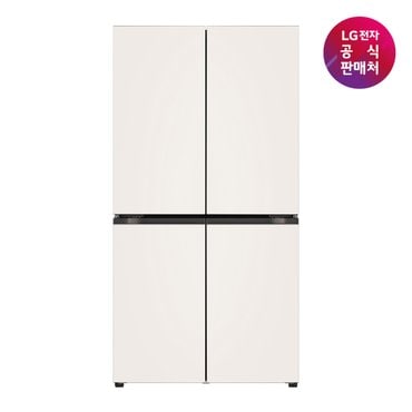 LG [LG전자공식판매처] 디오스 오브제컬렉션 냉장고 T875MEE012 (870L)