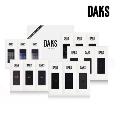 닥스 남여 양말 선물세트 선물포장 + 쇼핑백증정 + 쿠폰 혜택