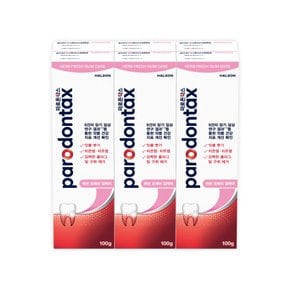 파로돈탁스 허브프레쉬 검케어치약 100g x 6입