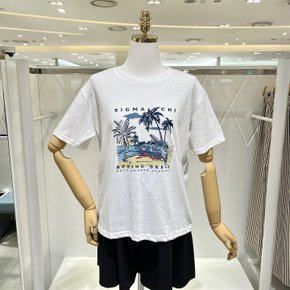 [AK수원점] [밸리걸] 비치 프린트 티셔츠 503900