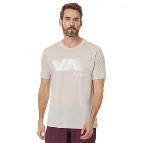 VA RVCA 블러 S/S 티 웜 그레이