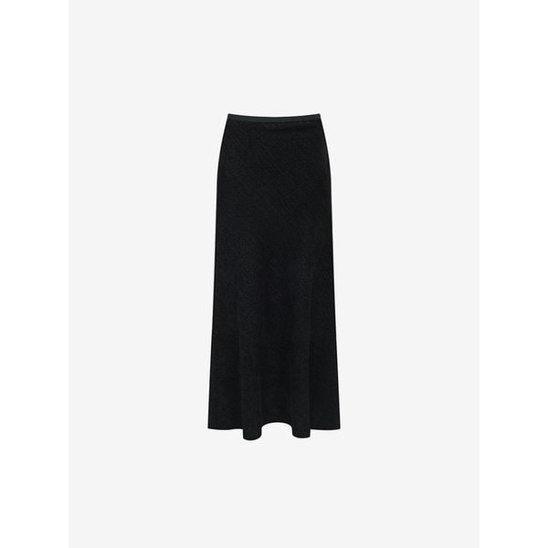 겉기모 플레어 밴딩 스커트 (VLSAX2343)