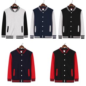 이중라인 더블포켓 배색 야구점퍼(5color) 교복 스쿨