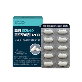 철갑상어 콘드로이친 1200 1000mg x 60정