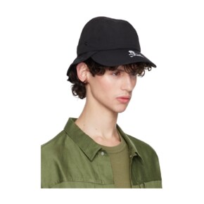 24 FW 마스터마인드 월드 블랙 Kangol 웨이비 컨버터블 볼캡 242968M139002