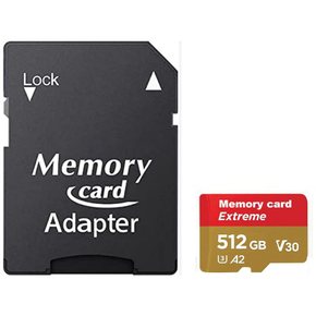 512GB 마이크로SD 카드 U3 고속 UHS-I microSDXC메모리-카드 4