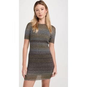 5591494 Missoni Ribbed Metallic Mini Dress