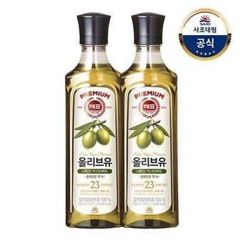 대림선 [사조대림] 올리브유 500ML x2개