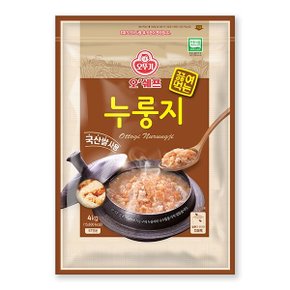 [G]오뚜기 오쉐프 끓여먹는 누룽지 (4kg) x 1봉