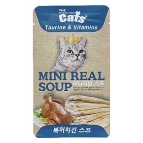 더캣츠 미니리얼 스프 북어 치킨 40g