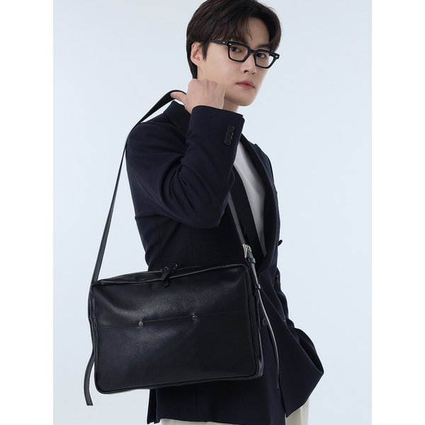 Functional Laptop Leather Sling