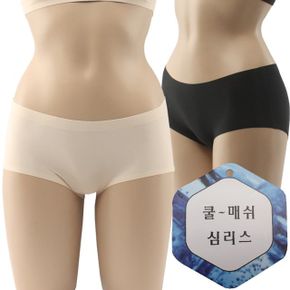 심리스 매쉬 생리팬티 위생팬티 통풍속옷 무봉제 (WA71675)