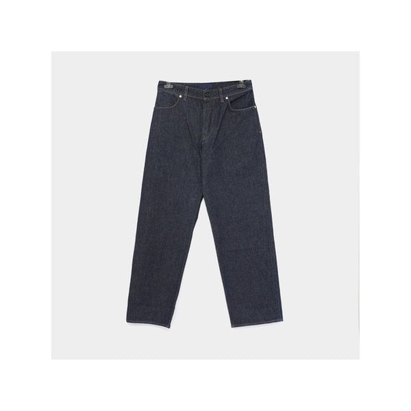 와펜로고 스트레이트 레그 데님 남성 팬츠 K2S15J100006 S00J7 VJ201